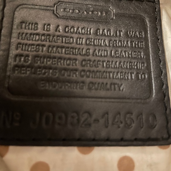 COACH Peyton Leather Large Carryall Style 14510 in - Picture 5 of 12